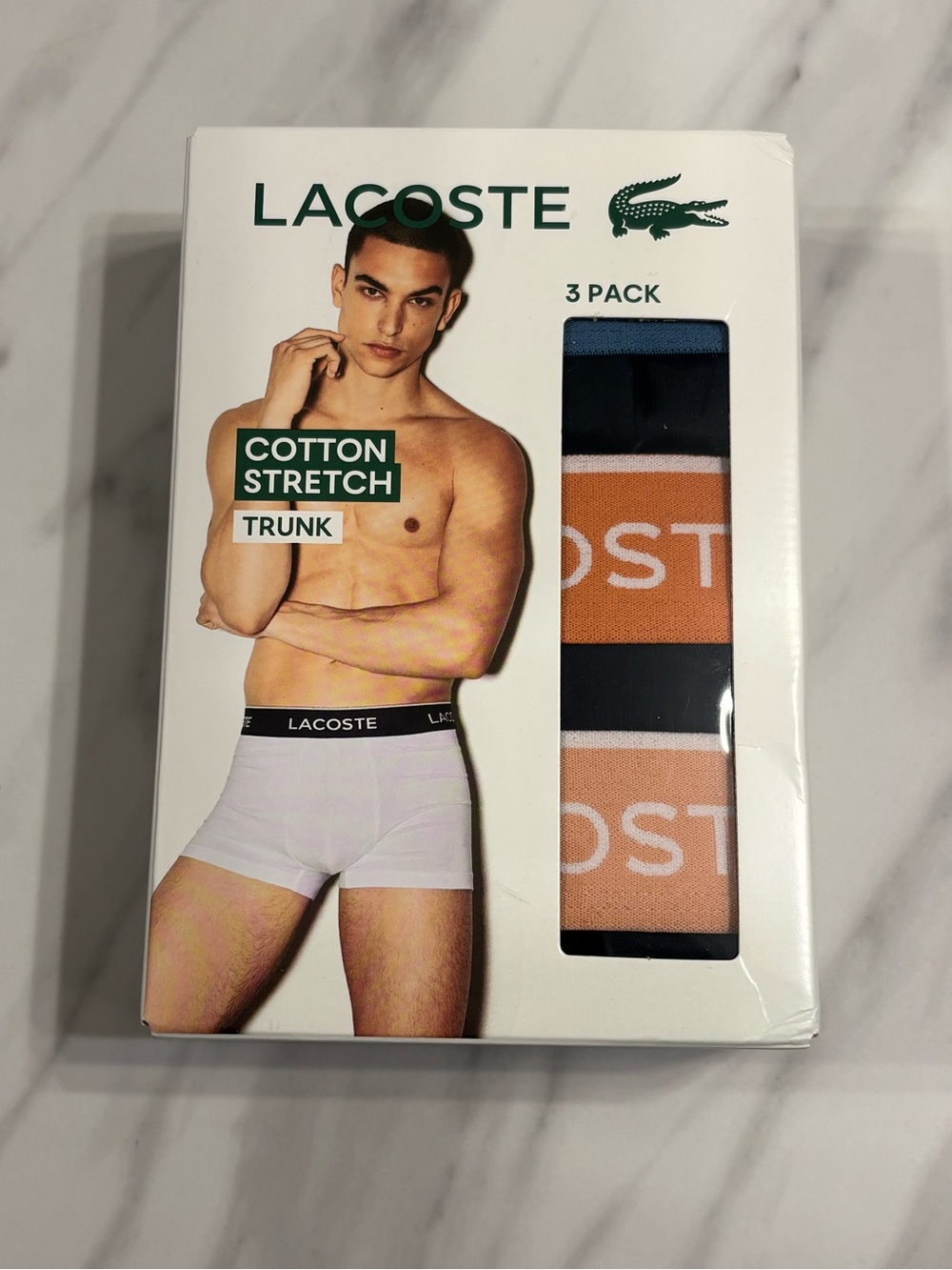 Men’s Lacoste 3 Pack Boxer Briefs